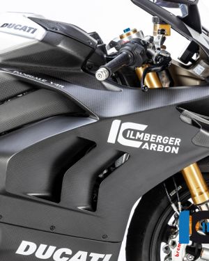 Ilmberger Carbon Fairing Side Panels (Matte) – Ducati Panigale V4R