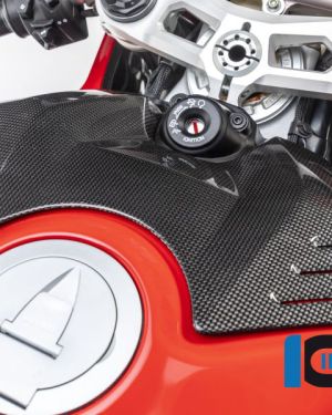 Ilmberger Carbon Upper Tank Cover (Gloss) – Ducati Panigale V4 / V4S / V4R