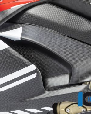 Ilmberger Carbon Fairing Side Panel Air Deflector Set (Matte) – Ducati Panigale V4 / V4S