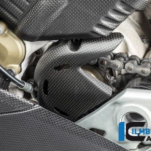 Ilmberger Carbon Sprocket Cover (Matte) - Ducati Panigale V4 / V4S / V4R