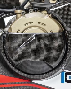 Ilmberger Carbon Clutch Cover (Gloss) – Ducati Panigale V4 / V4S / V4R