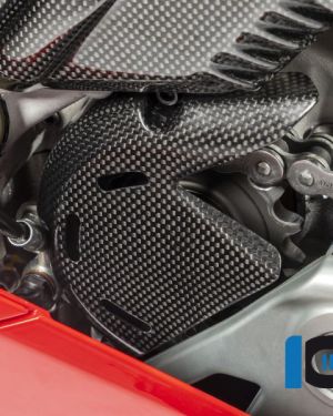 Ilmberger Carbon Sprocket Cover (Gloss) – Ducati Panigale V4 / V4S / V4R