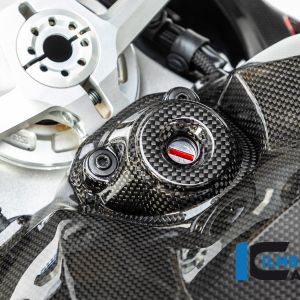 Ilmberger Carbon Ignition Switch Panel (Gloss) - Ducati Panigale V4 / V4S / V4R