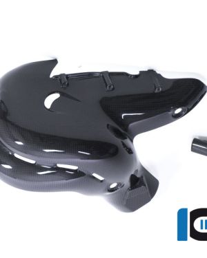 Ilmberger Carbon Exhaust Cover (Gloss) – Ducati Panigale V4 / V4S