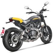 Akrapovic Racing Titanium Headers 15-16 Ducati Scrambler