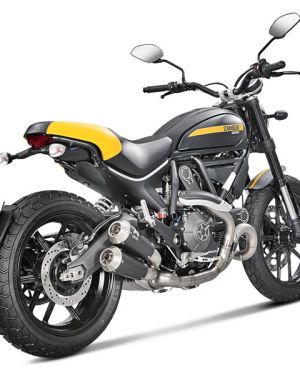 Akrapovic Racing Titanium Headers 15-16 Ducati Scrambler