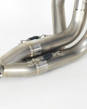 Graves Motorsports Yamaha Full Titanium Exhaust  w/ Titanium Silencer – XSR900 (2017-2020) / FZ-09 (2014-2016) / MT-09 (2018-2020) / FJ-09 (2015-2020)