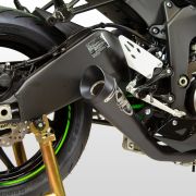 M4 FULL SYSTEM WITH BLACK GP19 CANISTER 2009-2024 Kawasaki ZX-6R