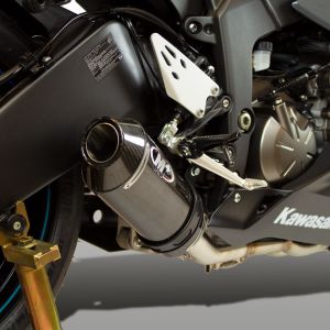 M4 FULL SYSTEM WITH CARBON STREET SLAYER CANISTER 2009-2024 Kawasaki ZX-6R