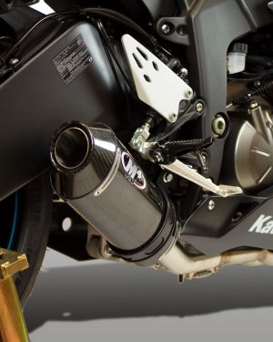 M4 FULL SYSTEM WITH CARBON STREET SLAYER CANISTER 2009-2024 Kawasaki ZX-6R