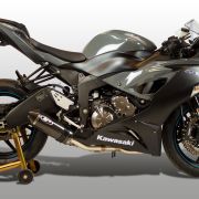 M4 FULL SYSTEM WITH CARBON STREET SLAYER CANISTER 2009-2024 Kawasaki ZX-6R