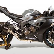 M4 FULL SYSTEM WITH TECH1 CARBON FIBER CANISTER 2009-2024 Kawasaki ZX-6R