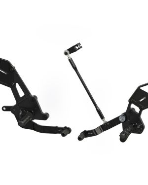Vortex V3 2.0 Adjustable Rearsets 2015-2019 Yamaha FZ-07 / MT-07