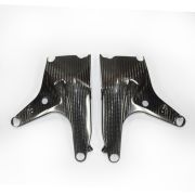 AP Carbon Line Panigale V4 / V4R / V4RS 400g Carbon Fiber Frame Covers (2019-2021)