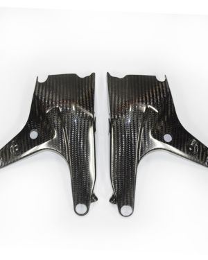 AP Carbon Line Panigale V4 / V4R / V4RS 400g Carbon Fiber Frame Covers (2019-2021)