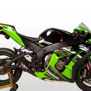 M4 FULL TITANIUM SYSTEM WITH BLACK GP19 CANISTER 2016-2020 Kawasaki ZX-10R