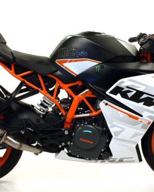 Arrow GP2 Dark Nichrom Slip On Muffler – 2017-2019 KTM RC390