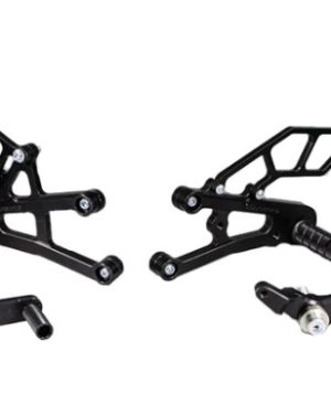 Woodcraft Rearset Kit – Complete GP Shift  – Triumph Street 765 (w/o QS)