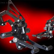 Sato Racing Adjustable Rearsets Standard Shift – 2016-2019 Honda MSX125SF Grom