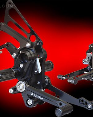 Sato Racing Adjustable Rearsets Standard Shift – 2016-2019 Honda MSX125SF Grom