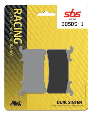 SBS Dual Sinter 1 Brake Pads – 2020 BMW S1000RR (K67) Nissin Calipers – 985DS1