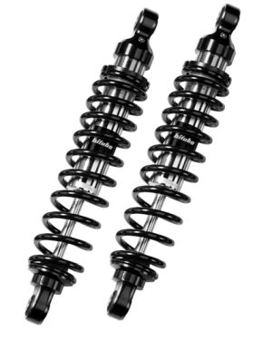 Bitubo Road Rear Twin Shocks For Harley Davidson Road Glide Special 2017 – 2021 ( 306mm ,  Black , Chrome )