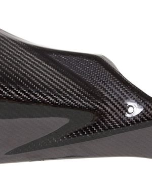 M4 CARBON FIBER HEAT SHIELD – GP And Tech1 Slip-On Heat Shield – Suzuki GSX-R600 / GSX-R750