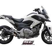 SC-Project Oval Slip On Honda NC700S / NC700X 2012-2015