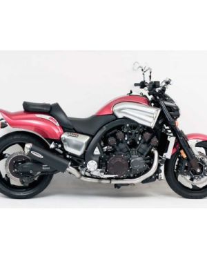 Hindle Full Exhaust System with Evolution Carbon Muffler/Tip – Yamaha Vmax (2008 – 2020)