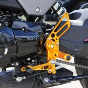 Sato Racing Adjustable Rearsets Standard Shift – 2016-2019 Honda MSX125SF Grom