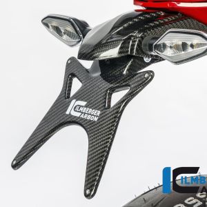 Ilmberger Carbon Fender Eliminator / License Plate Mount - 2017-2019 Honda CBR1000RR