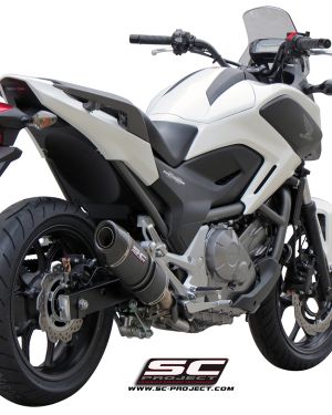 SC-Project Oval Slip On Honda NC700S / NC700X 2012-2015
