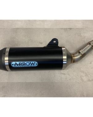 Arrow Race Tech Dark Aluminum Slip On Muffler  – 2019-2020 KTM 790 Adventure