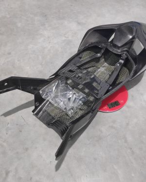 Carbon Fiber Subframe / Monocoque Tail Assembly – Ducati Panigale V4 R / V4 S / V4 SP / Superleggera