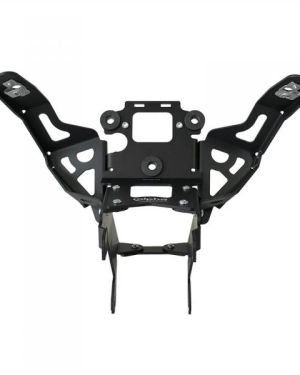 Alpha Racing Aluminum Upper Fairing Stay / Dash Holder (MoTeC gauges) 2019-2020 BMW S1000RR (-2020 US model)