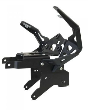 Alpha Racing Aluminum Upper Fairing Stay / Dash Holder (OEM gauges) 2019-2020 BMW S1000RR (-2020 US model)