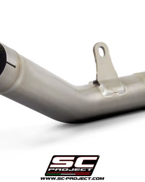 SC-Project Central Titanium Link Pipe | Kawasaki ZX-6R 636 (2019-2023)