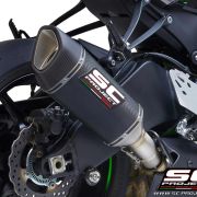 SC-Project SC1-R Carbon Fiber / Titanium Slip-On Exhaust | Kawasaki ZX-6R 636 (2019-2023)