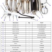 M4 Full System Exhaust w/ X96 Carbon Canister – Kawasaki ZX-4RR (2023)