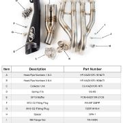 M4 Full Titanium Exhaust System with GP19 Canister – Kawasaki ZX-10R (2021-2023)