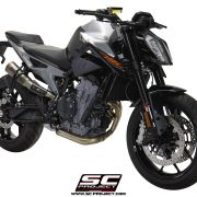 SC-Project S1-GP Slip-On Titanium Exhaust KTM 790 Duke 2018+ / 890 Duke R 2020+