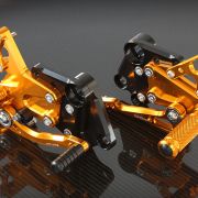 Sato Racing Adjustable Rearsets – 2017-2019 KTM 390 Duke