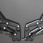 Sato Racing Adjustable Rearsets- Standard Shift – 2015-2019 KTM RC390 / RC125