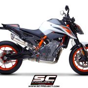 SC-Project S1 Slip-On Exhaust KTM 790 Duke 2018+ / 890 Duke R 2020+