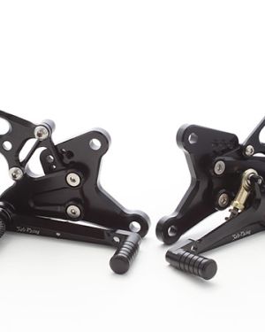 Sato Racing Adjustable Rearsets Standard Shift – 2019 Kawasaki Ninja ZX-6R