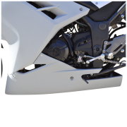 Hotbodies Racing Race Bodywork  2013-2017 Kawasaki Ninja 300 (Primer Grey)