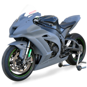 Hotbodies Racing Race Bodywork  2016-2020 Kawasaki Ninja ZX-10R (Primer Grey)