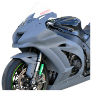 Hotbodies Racing Race Bodywork  2016-2020 Kawasaki Ninja ZX-10R (Primer Grey)