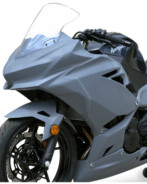 Hotbodies Racing Race Bodywork  2018-2019 Kawasaki Ninja 400 (Primer Grey)