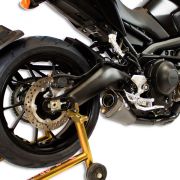 M4 ALL BLACK FULL SYSTEM W/ RM1 STYLE CANISTER – 2014-2020 Yamaha FZ-09/MT-09, 2016-2021 Yamaha XSR900